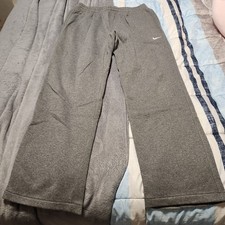 Nike Men's Dark Gray Sweatpants Straight Leg Size XL