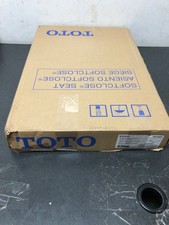 TOTO SS124 03 SoftClose, Non-Slamming Elongated Toilet Seat Lid, Bone