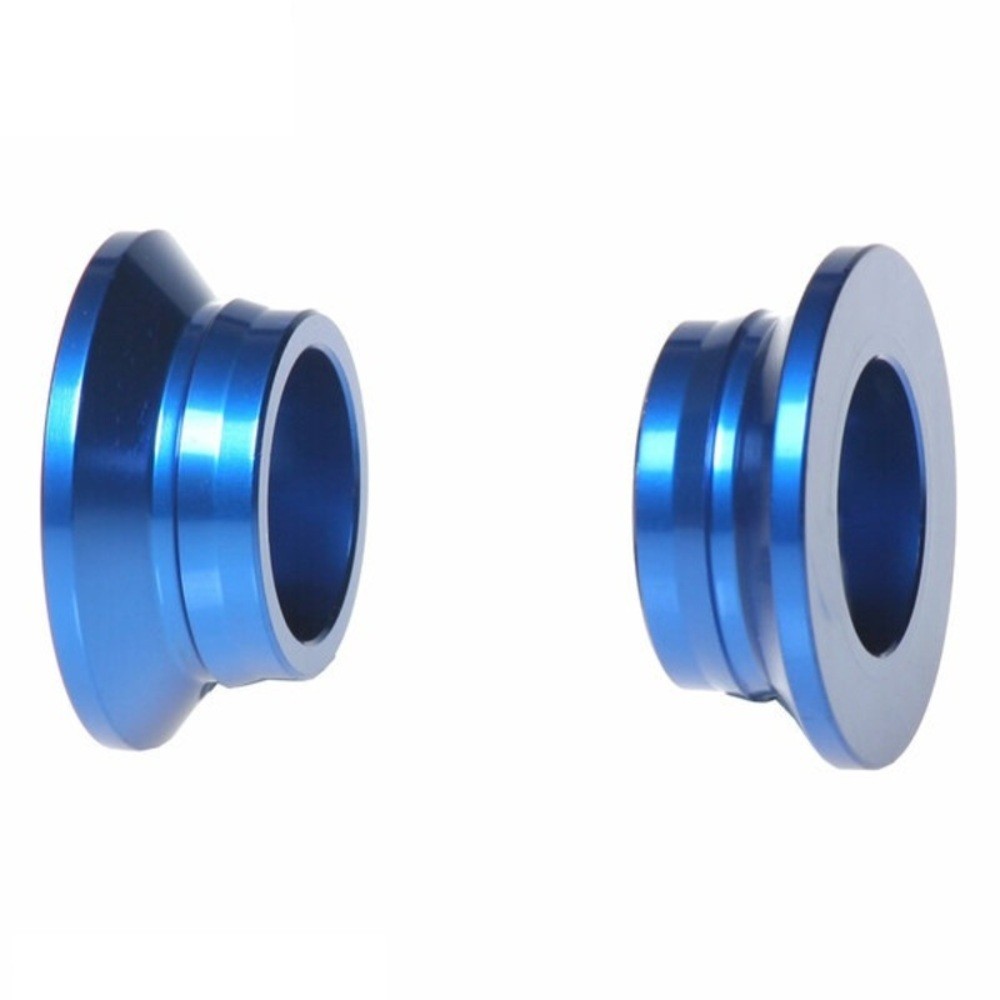 RFX Pro Series Rear Wheel Spacers - Blue For Motorcycle Parts
