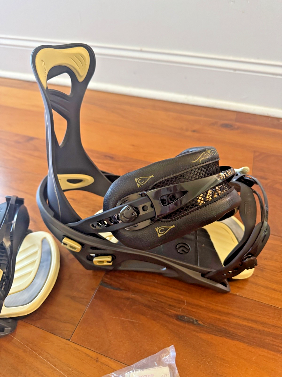 Flux DS Snowboard Bindings Men's Size Large - Black - NEW Open Box