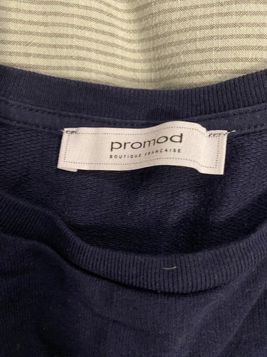 PROMOD flowery Navy Jumper - Picture 1 of 2