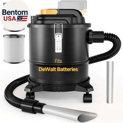 #ad Cordless Ash Vacuum for Pellet Stoves for DEWALT 20V Max Battery Pellet Stove $113.43