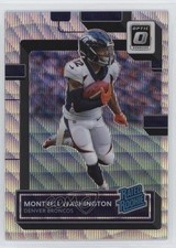 2022 Panini Donruss Optic Rated Rookie Wave Prizm /300 Montrell Washington 11dm
