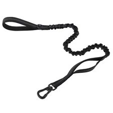 NEW Tactical Pull-Shock Proof Bungee Dog Leash Size: Medium to Large Dogs