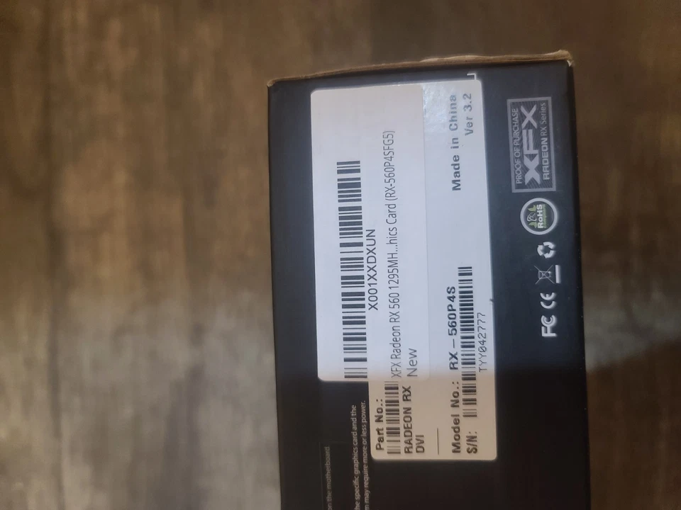 XFX AMD Radeon RX 560 4GB Graphics Video Card  - Image 3 of 4