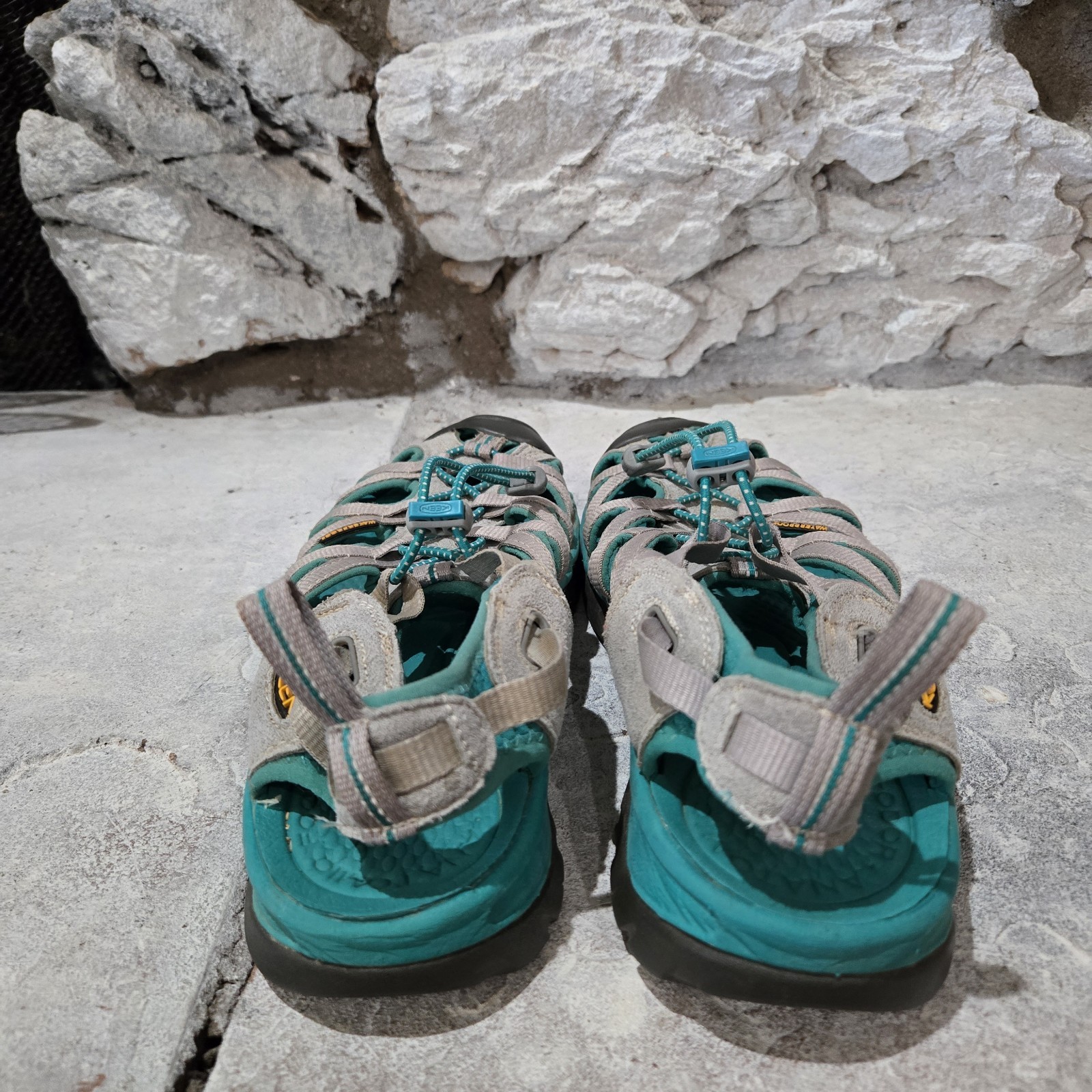 Sandali Keen impermeabili grigio teal scarpe donna taglia 11 comodi spiaggia fiume