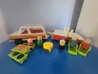 Vintage 1979 Fisher Price Little People Pop-Up Camper Set #992