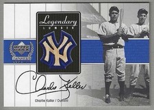 Charlie Keller - 2000 Upper Deck Yankees Legends Legendary Lumber #CK-LL