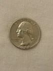 1964 United States Of America Quarter Dollar 25 Cents 90% Silver KM#164