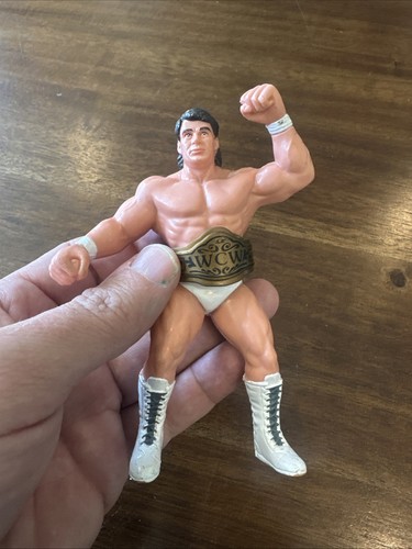 WCW Galoob Tom Zenk Championship Belt 1990 Vintage...