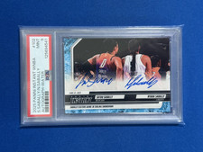 SATOU NYARA SABALLY 2025 PANINI INSTANT WNBA WATER DUAL AUTO #7/10 #102 PSA 9
