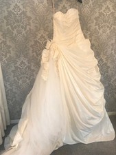 Veromia VR61100 Ivory Brautkleid US12