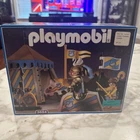 Playmobil 3654 Swan Tournament Knight with Tent 1993 Vintage Factory Sealed