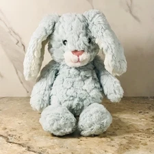 MARY MEYER SOFT MINTY GREEN PUTTY BUNNY RABBIT LOVEY STUFFED ANIMAL PLUSH