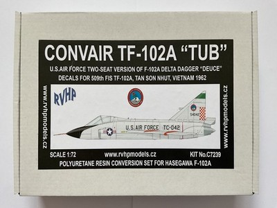 CONVAIR TF-102A  /RVHP/ (Conversion Set For Hasegawa)  1/72