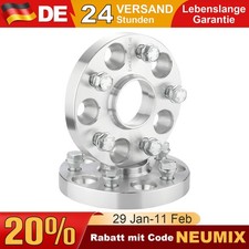 Spurplatten Spurverbreiterung 40mm 2x20mm Distanzscheibe 5x112 Ø57 NEU