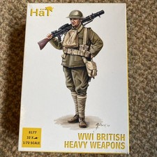 Hat Ww2 British Heavy Weapons Troops 1:72 Scale Model Kit 8177