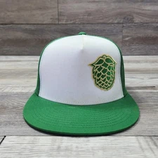 Pinecone Plant Trucker Meshback Hat Cap SnapBack Adult Mens Flat Brim