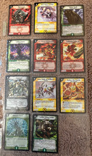 Vintage 2004 Duel Masters Card Lot (11) Wizards of the Coast Uncommon Common NM