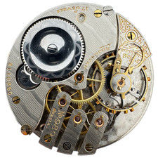 Antique 16 Size 1910 Illinois 989 Special 17 Jewel Pocket Watch Movement 185