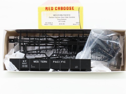 Kit Caboose Rojo Escala HO RC5006-4 WP Western Pacific Drop Bottom Gondola #9267 | Condition: Used