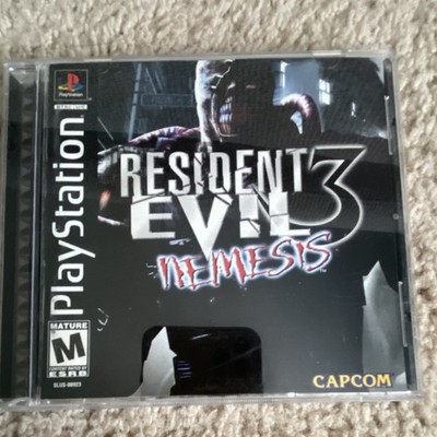 Capcom Resident Evil 3: Nemesis (PlayStation 1) Manual Included