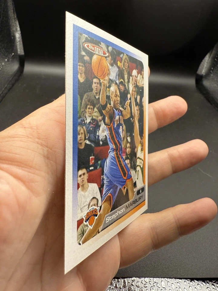 2005-06 Topps Total - Team Checklist Stephon Marbury #20 - Image 2 of 4