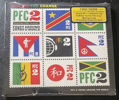 Playing For Change-PFC 2: Songs Around The World-2 Disc CD/DVD Set-New & Sealed