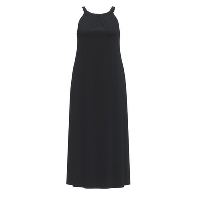 LuLaRoe Resort Collection - Sandy Halter Tie Neck Maxi Dress - Black  - Large