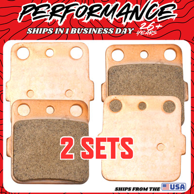 2003 2004 Suzuki RM100 RM 100 Brake Pad 2 Sets Pads Rear Back