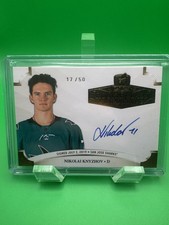 2020-21 Upper Deck The Cup Nikolai Knyzhov Rookie Gold Foil Auto#/50