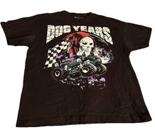 Dog Years Mens T-Shirt Size XL Monster Truck ZillaKami Pre Own