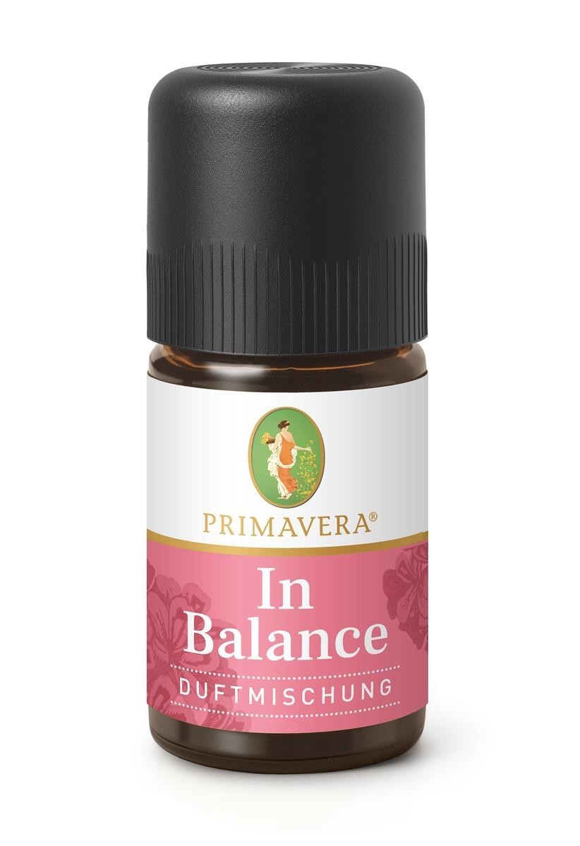 Primavera Duftmischung In Balance 5 ml Rose und orange BIO Aromaöle Duft Bad
