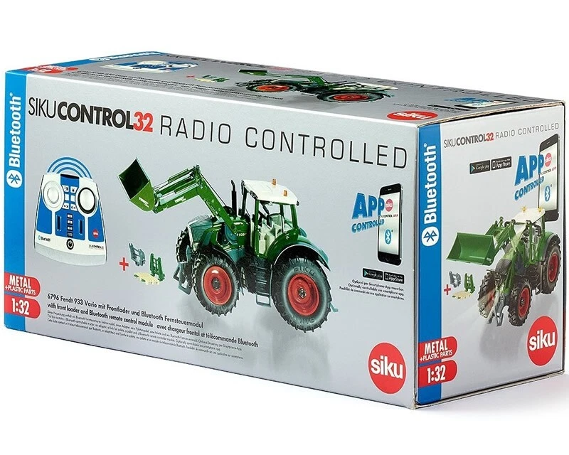 Siku Fendt 933 Vario w/front loader & Bluetooth app 1:32 10679600000 modellismo - Immagine 4 di 4