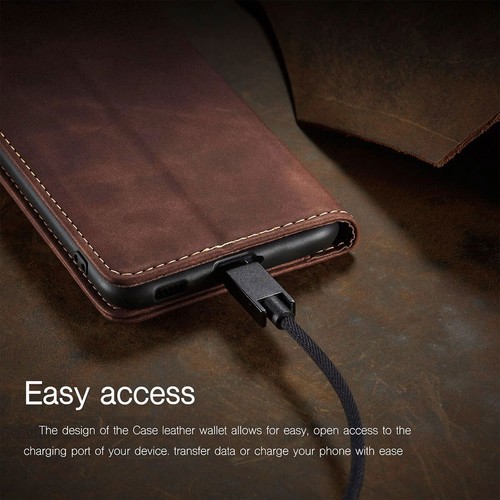 For Samsung Galaxy S23 Ultra Leather Flip Pouch Case Cover / Screen Protector - Picture 22 of 40