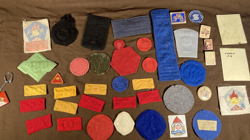 Large Lot Poland Fire Fighter Department Patch Straz Fire Brigade Vintage - Picture 23 of 24