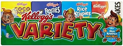Kelloggs Variety Pack Getreide 8er Pack 6'S (48 Packungen)