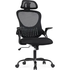 Ergonomic Office Desk Computer Chair High Back Comfy Swivel Home Game Mesh Chair