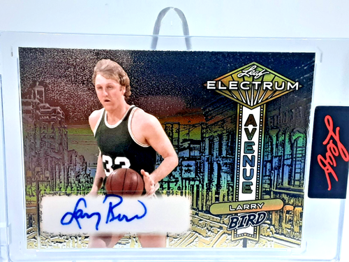1/1 Larry Bird 2024 Leaf Electrum Prismatic Free shipping.