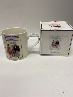 Donald McGill Kaffee-/Teetasse mit Box