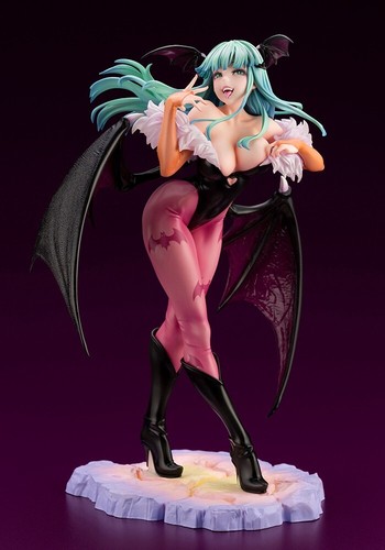 USA Verkäufer ✭100 % authentisch✭ Kotobukiya Darkstalkers Morrigan Bishoujo 1/7 Figur - Bild 5 von 12