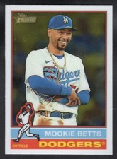 2025 TOPPS MLB HERITAGE CHROME CARD - 487 Mookie BETTS (BROOKLYN DODGERS)