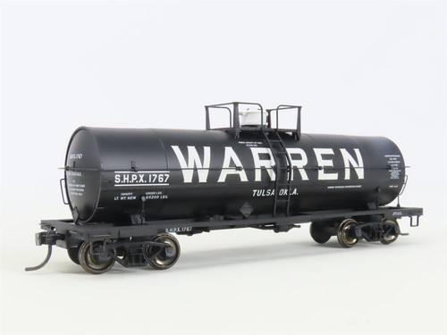 HO Scale Atlas 1077-2 SHPX Warren Petroleum 11,000 Gallon Tank Car #1767 - Picture 4 of 12