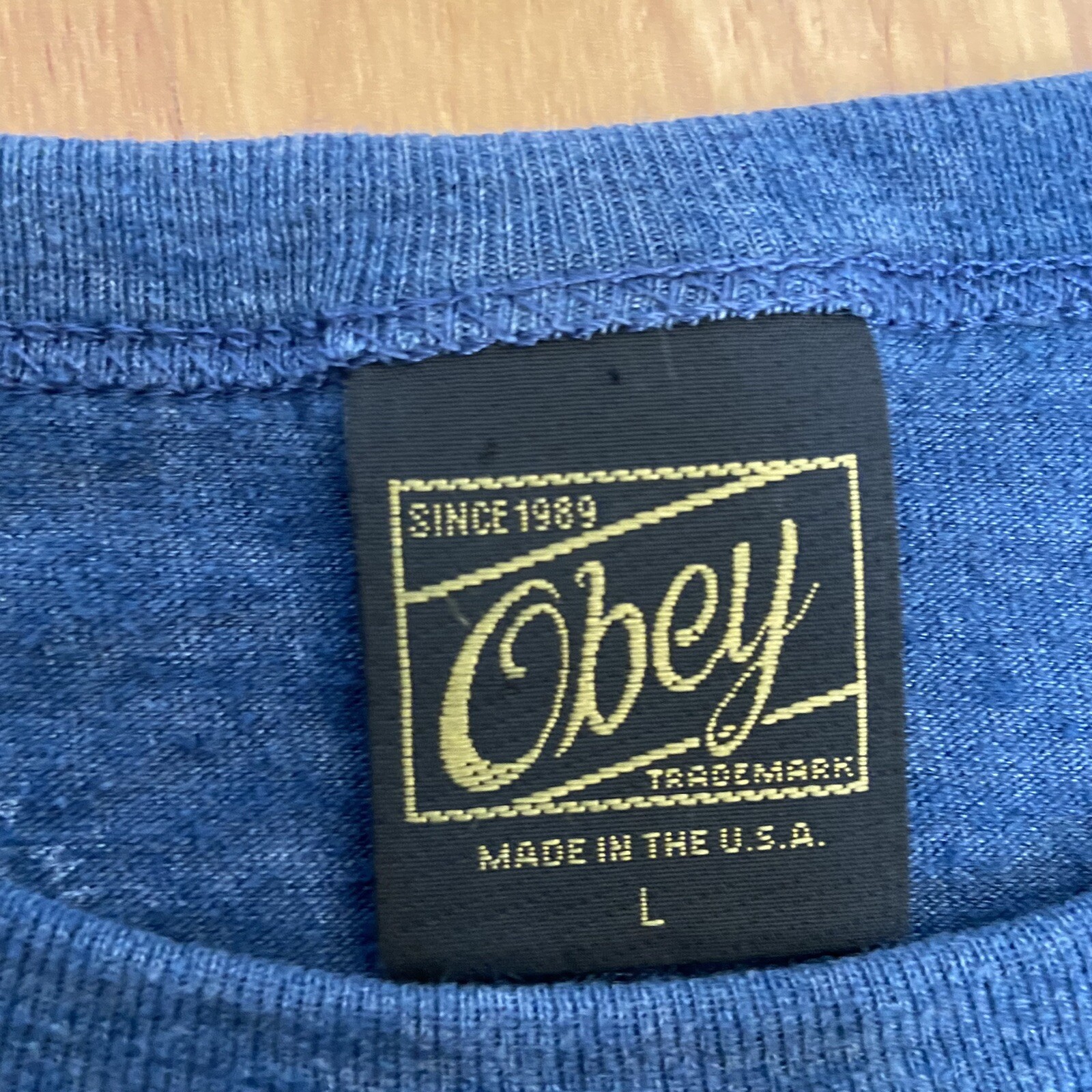 Vintage Obey Men’s Obey Propaganda Handcrafted in the… - Gem