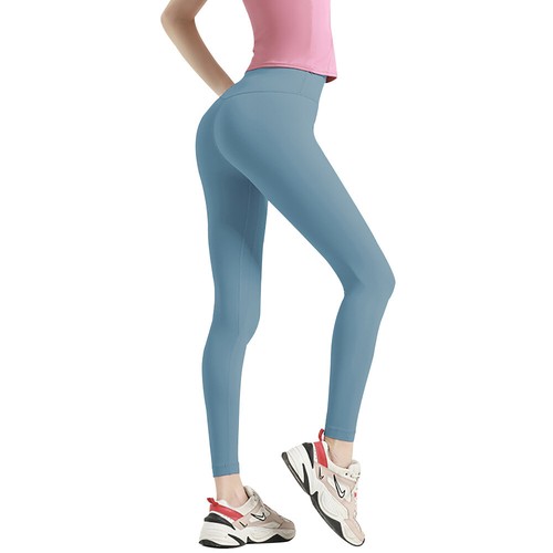 High Waist Leggings Naked Feeling Sport Fitness Yoga Pants Push Up Gym Workouts - Picture 26 of 32