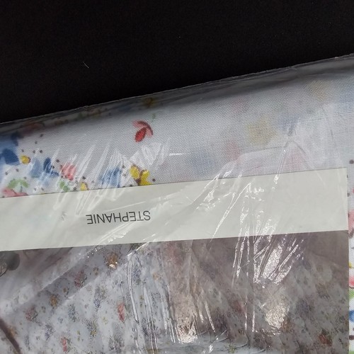 Vintage Lady Pepperell Sealed Full Sheet Set STEPHANIE FLORAL FLAT AND FITTED - Picture 17 of 18