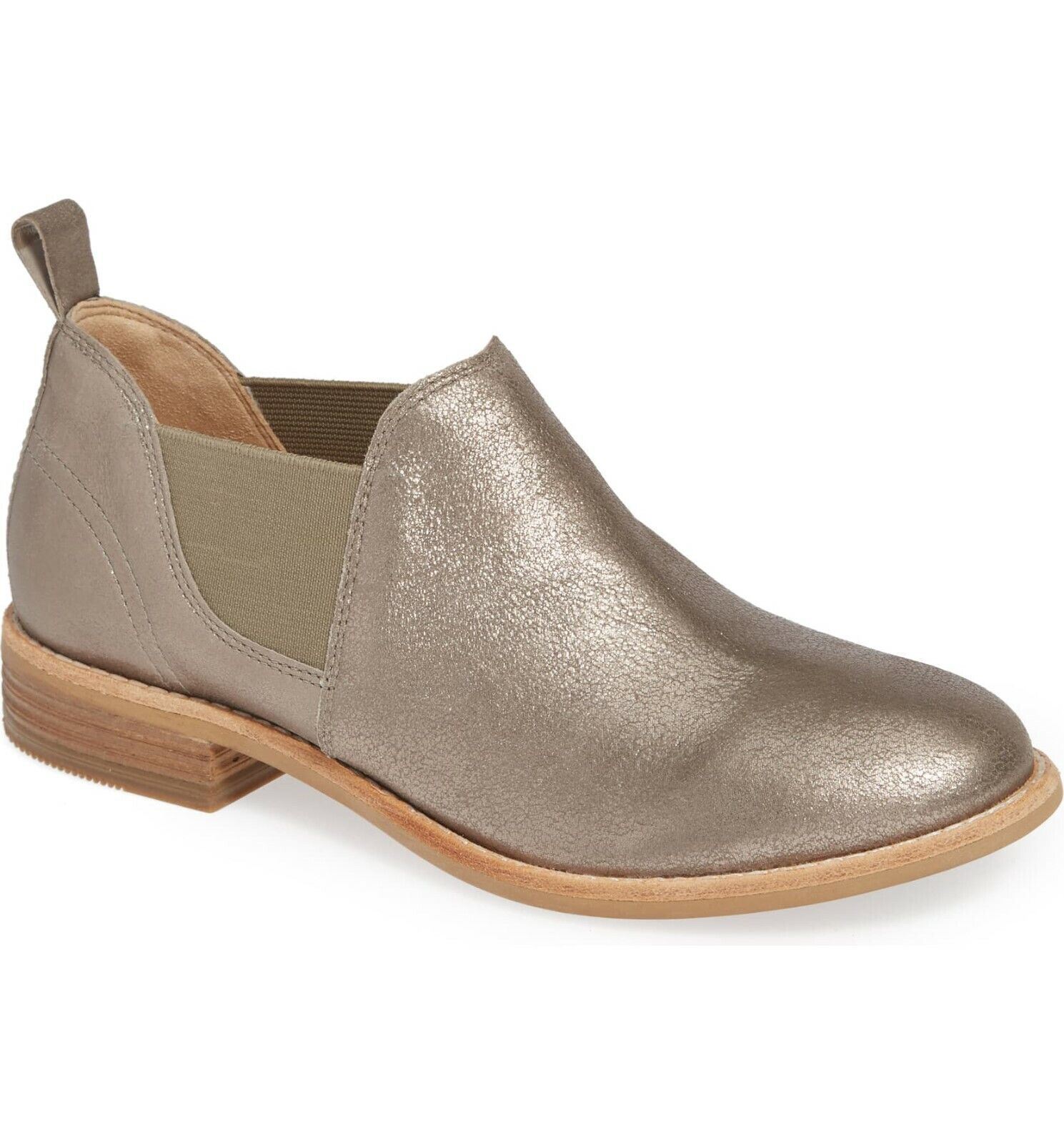 Bootie Size 8.5M Pewter Leather | eBay