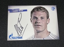 Manuel Neuer 2009-10 Original Hand Signed Schalke 04 Autograph Card - Germany