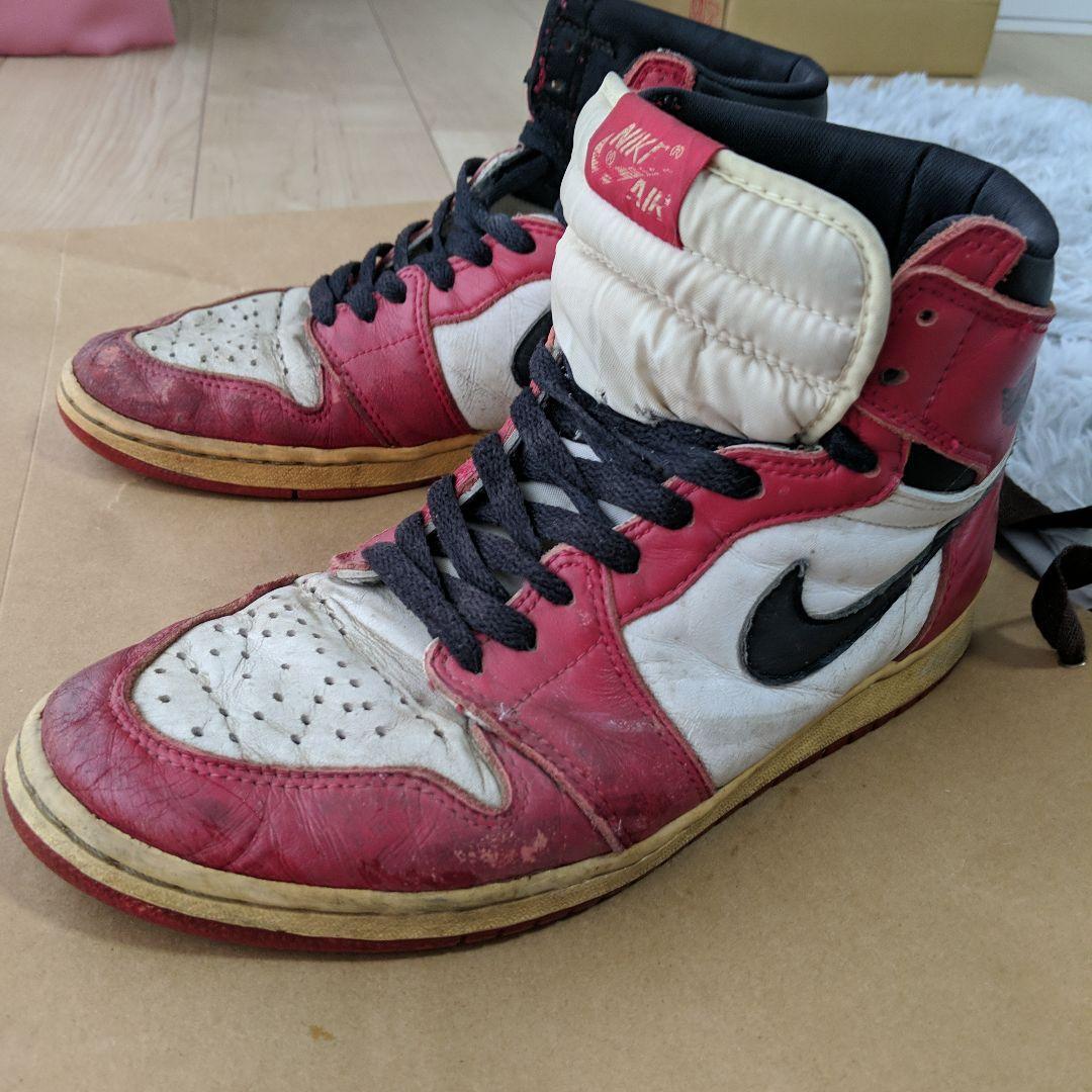 Nike Air Jordan 1 Retro Chicago US8.5 Made in China 1994 Nike Air Jordan 1 Retro Chicago US8.5 Made in China 1994