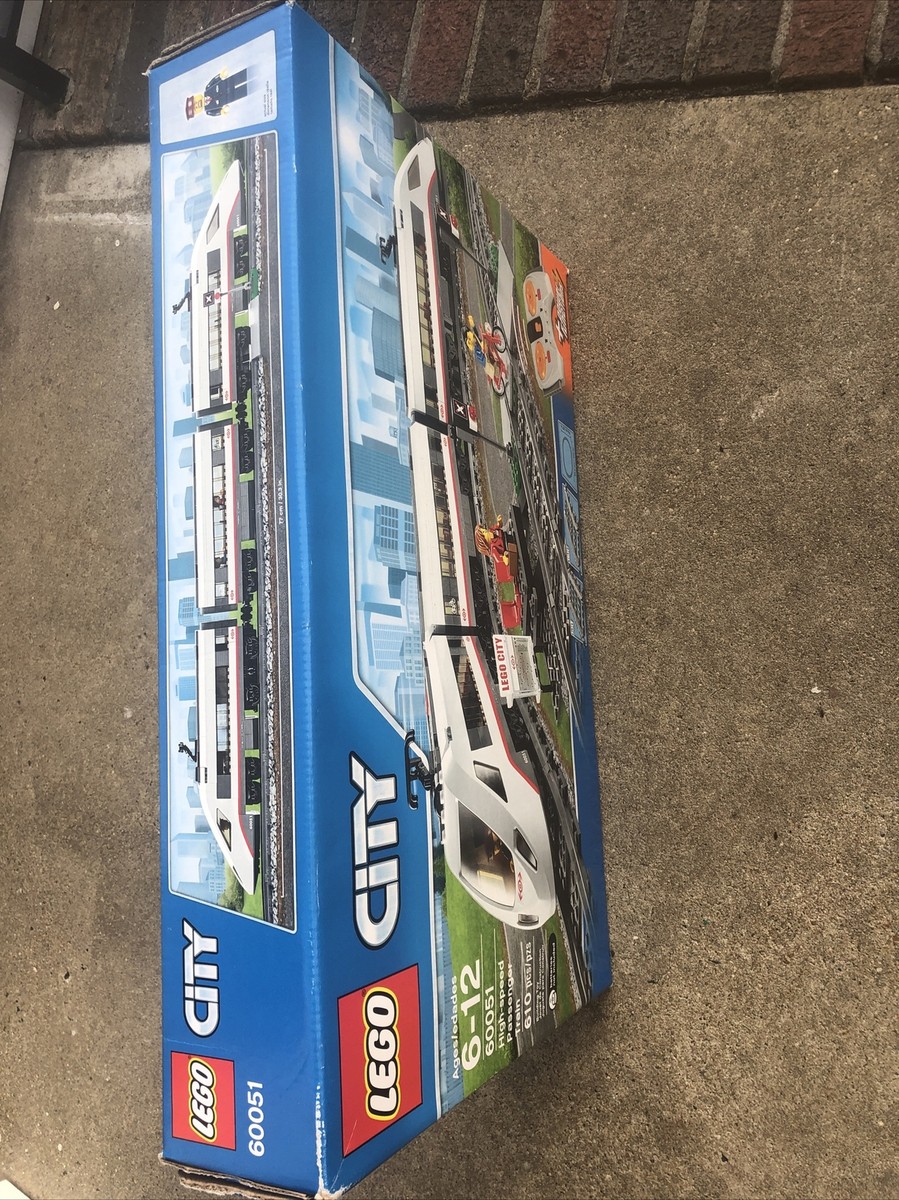 Lego City High-Speed Passenger Train 60051 Brand New Factory